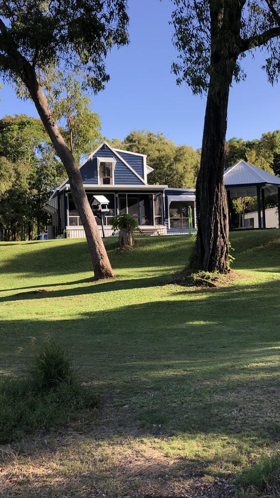 View of Cottage from shoreline